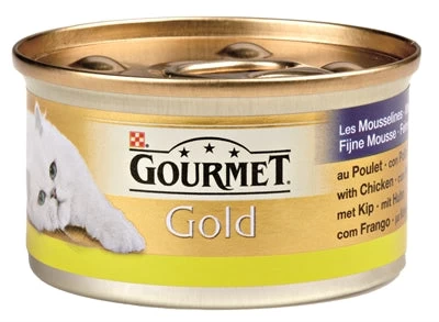 Gourmet Gold Fijne Mousse Kip 24X85 GR 1 Gourmet Gold Fijne Mousse Kip 24X85 GR