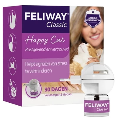 Feliway Classic Verdamper+Vulling 48 ML 1 Feliway Classic Verdamper+Vulling 48 ML
