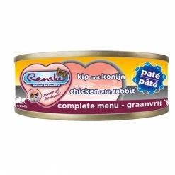 Renske Vers Vlees Maaltijd Kat Verse Kip Met Konijn Paté 24X70 GR