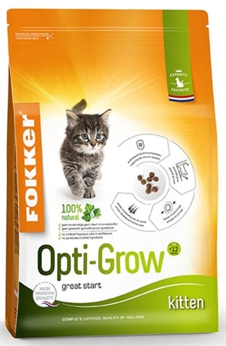 Fokker Kat Opti-Grow 2,5 KG 1 Fokker Kat Opti-Grow 2,5 KG