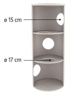 Trixie Krabton Amado Zwart 40X40X100 CM 7 Trixie Krabton Amado Zwart 40X40X100 CM -Boetiekwinkel Voor Dierenbenodigdheden 380812 03