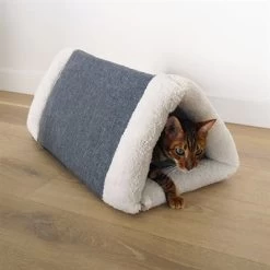 Rosewood Kattenmand Snuggle Plush 2 In 1 Piramide / Deken -Boetiekwinkel Voor Dierenbenodigdheden 382931 02