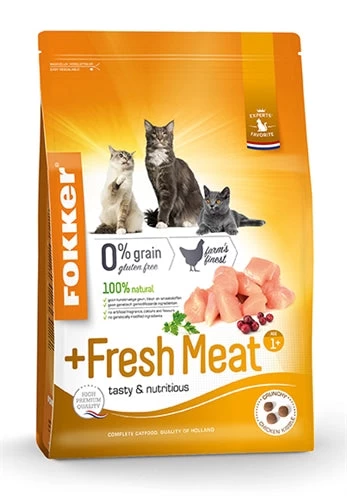 Fokker Kat +Fresh Meat 2,5 KG 1 Fokker Kat +Fresh Meat 2,5 KG
