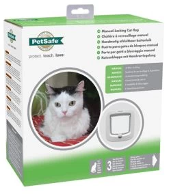 Petsafe Kattenluik Tot 7 Kg Handmatig Wit 300