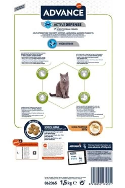 Advance Cat Junior Sterilized Chicken 1,5 KG -Boetiekwinkel Voor Dierenbenodigdheden 395100 02