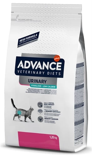 Advance Veterinary Diet Cat Urinary Sterilized Minder Calorieën 1,25 KG 1 Advance Veterinary Diet Cat Urinary Sterilized Minder Calorieën 1,25 KG