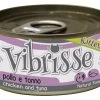 Vibrisse Kittens Tonijn / Kip 24X70 GR