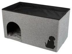 Trixie Kattenhuis Kimy Grijs 70X40X40 CM -Boetiekwinkel Voor Dierenbenodigdheden 398264 02
