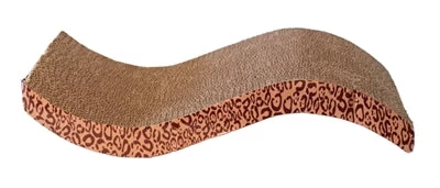 Merkloos Krabplank Wave Karton 49,5X22X7,5 CM 1 Merkloos Krabplank Wave Karton 49,5X22X7,5 CM