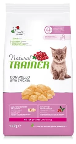 Natural Trainer Cat Kitten Chicken 1,5 KG
