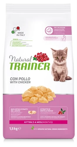 Natural Trainer Cat Kitten Chicken 1,5 KG 1 Natural Trainer Cat Kitten Chicken 1,5 KG