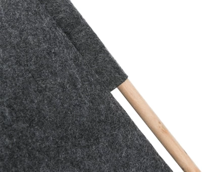 Trixie Kattenmand Tipi Vilt Antraciet 55X55X65 CM 3 Trixie Kattenmand Tipi Vilt Antraciet 55X55X65 CM - Image 3