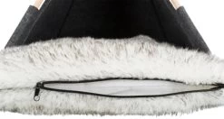 Trixie Kattenmand Tipi Vilt Antraciet 55X55X65 CM 11 Trixie Kattenmand Tipi Vilt Antraciet 55X55X65 CM -Boetiekwinkel Voor Dierenbenodigdheden 399765 05