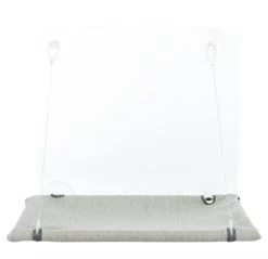 Trixie Kattenmand Hangmat Raam Velours Grijs 50X30 CM 7 Trixie Kattenmand Hangmat Raam Velours Grijs 50X30 CM -Boetiekwinkel Voor Dierenbenodigdheden 399777 02