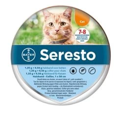 Bayer Seresto Teken- En Vlooienband Kat 38 CM