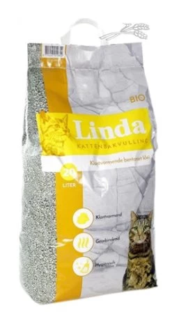 Linda Bio-Kattebakvulling 20 LTR