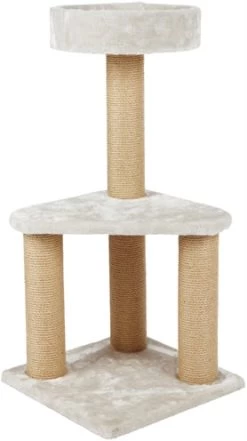 Trixie Krabpaal Ivan Lichtgrijs 82 CM -Boetiekwinkel Voor Dierenbenodigdheden 405068 02