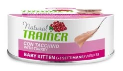 Natural Trainer Cat Kitten Turkey Blik 24X80 GR