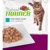 Natural Trainer Cat Sterilised Codfish Pouch 12X85 GR
