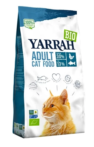 Yarrah Cat Biologische Brokken Vis (Msc) Zonder Toegevoegde Suikers 2,4 KG 1 Yarrah Cat Biologische Brokken Vis (Msc) Zonder Toegevoegde Suikers 2,4 KG