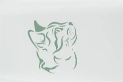 Trixie Kattenbak Vico Met Print Groen / Wit 56X40X40 CM -Boetiekwinkel Voor Dierenbenodigdheden 408238 03