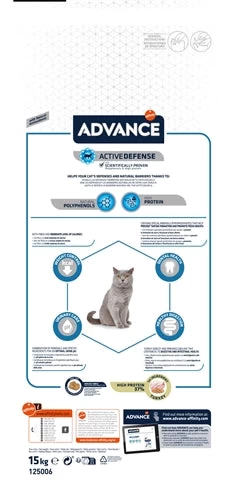 Advance Cat Sterilized Turkey 15 KG 3 Advance Cat Sterilized Turkey 15 KG - Image 3
