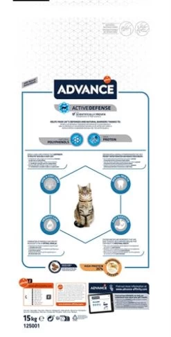 Advance Cat Adult Chicken / Rice 15 KG -Boetiekwinkel Voor Dierenbenodigdheden 408622 02