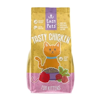 Easypets Tasty Chicken Kitten Kattenvoer 1,5 KG 1 Easypets Tasty Chicken Kitten Kattenvoer 1,5 KG