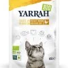 Yarrah Cat Biologische Filets Met Kip In Saus 14X85 GR