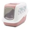 Savic Kattenbak Nestor Impression Flamingo Roze / Wit 56X39X38,5 CM