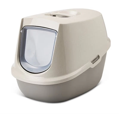 Savic Kattenbak Happy Planet Manon Mocca / Warmgrijs 54,5X39X39 CM 1 Savic Kattenbak Happy Planet Manon Mocca / Warmgrijs 54,5X39X39 CM