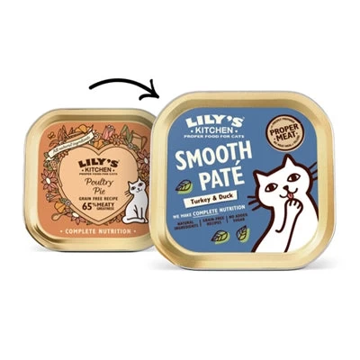Lily's Kitchen Cat Smooth Pate Turkey / Duck 19X85 GR 2 Lily's Kitchen Cat Smooth Pate Turkey / Duck 19X85 GR - Image 2