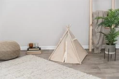 Trixie Kattenmand Tipi Boho Beige 55X55X65 CM -Boetiekwinkel Voor Dierenbenodigdheden 410532 03