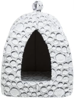 Trixie Kattenmand Iglo Mila Pluche Wit / Grijs 32X32X42 CM