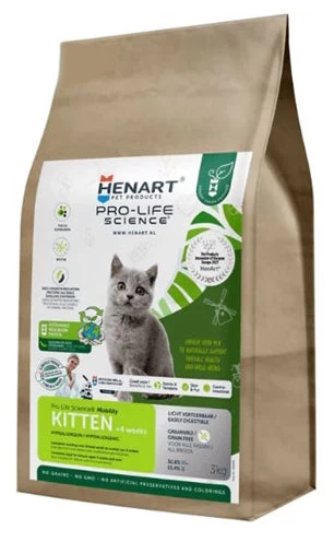 Henart Insect Cat Junior With Hem Eggshell Membrane 3 KG 1 Henart Insect Cat Junior With Hem Eggshell Membrane 3 KG