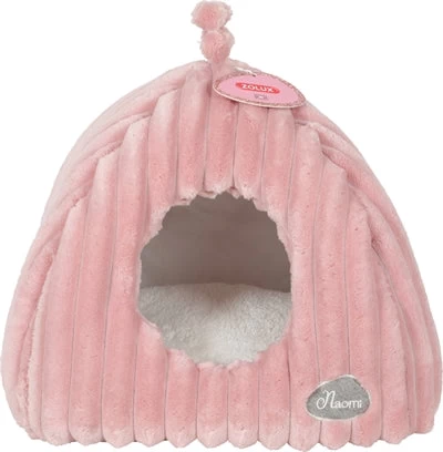 Zolux Kattenmand Iglo Naomi Roze 47X47X48 CM 1 Zolux Kattenmand Iglo Naomi Roze 47X47X48 CM