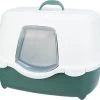 Trixie Kattenbak Davio Groen / Wit 56X39X39 CM
