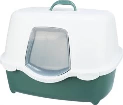 Trixie Kattenbak Davio Groen / Wit 56X39X39 CM