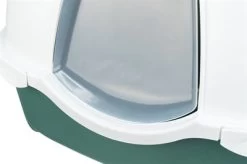 Trixie Kattenbak Davio Groen / Wit 56X39X39 CM -Boetiekwinkel Voor Dierenbenodigdheden 412142 05