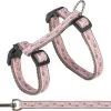 Trixie Kattentuig Met Riem Grijs / Roze 27-45 CM/13 MM 120 CM
