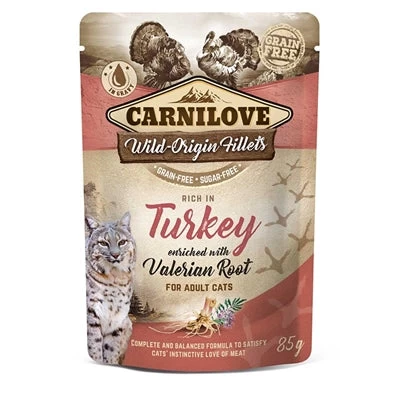 Carnilove Pouch Turkey 24X85 GR 1 Carnilove Pouch Turkey 24X85 GR