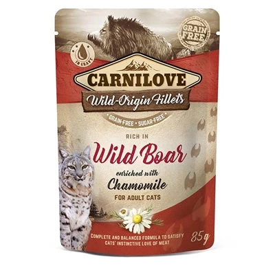 Carnilove Pouch Wild Boar 24X85 GR 1 Carnilove Pouch Wild Boar 24X85 GR