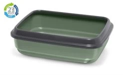 Imac Kattenbak Jerry 2Nd Life Gerecycled Groen / Antraciet 50X40X14,5 CM