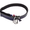Martin Halsband Kat Dakota Leer Blauw 30X1 CM