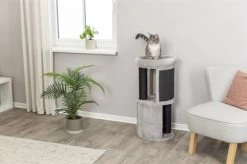 Trixie Cat Tower Giorgia Grijs 38X82 CM -Boetiekwinkel Voor Dierenbenodigdheden 414409 05