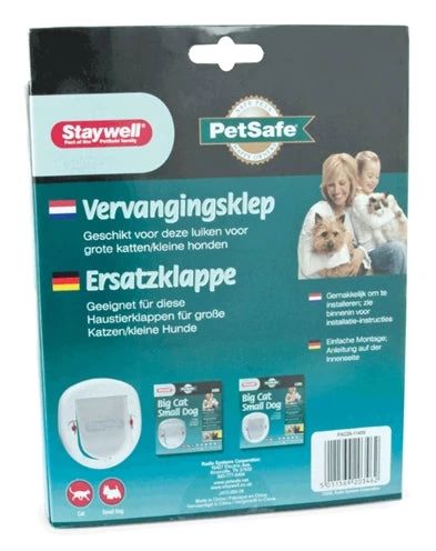 Petsafe Vervangingsklep Voor 260 / 270 / 280 Kattenluik 1 Petsafe Vervangingsklep Voor 260 / 270 / 280 Kattenluik