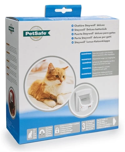 Petsafe Kattenluik Tot 7 Kg Magnetisch Slot Wit 400 1 Petsafe Kattenluik Tot 7 Kg Magnetisch Slot Wit 400