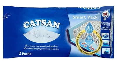 Catsan Smart Pack 2X4 LTR 1 Catsan Smart Pack 2X4 LTR